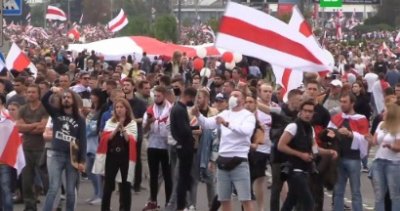 Новые протесты в Белоруссии собрали двести человек