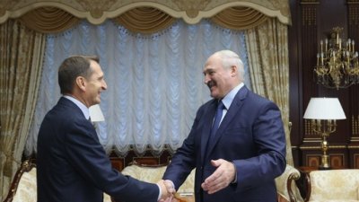 Нарышкин встретился с Лукашенко