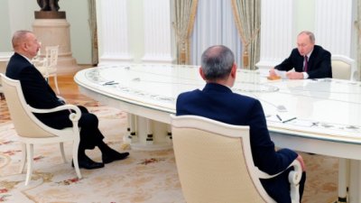 Лидеры трех стран обсудили ситуацию в Нагорном Карабахе