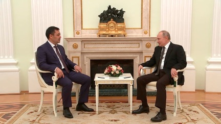 Президент России встретился со своим киргизским коллегой