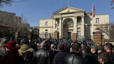 В Армении продолжаются акции протеста