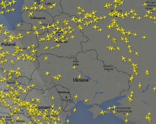 Воздушное пространство над Белоруссией заблокировано европейскими странами