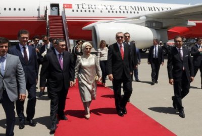 Эрдоган приехал в Азербайджан