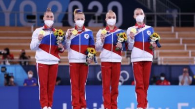 Россиянки стали победительницами командного многоборья
