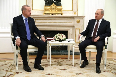 Анонсировали встречу Эрдогана и Путина