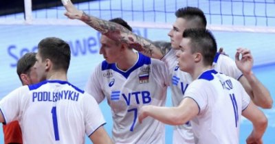 Россия обыграла Украину в 1/8 финала по волейболу