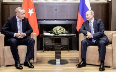 Эрдоган провел переговоры с Путиным