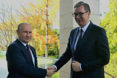 Президент Сербии встретился с лидером России