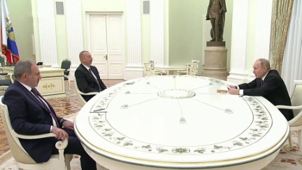 Путин снова сел за стол переговоров для урегулирования конфликта в Нагорном Карабахе