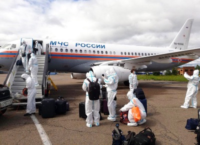 В Россию прибыли самолеты из Африки