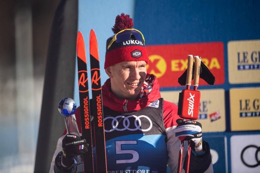 Большунов стал вторым в общем зачете Тур де Ски
