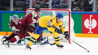 Латвия проиграла Швеции