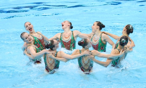 Синхронистки из России стали первыми на соревнованиях