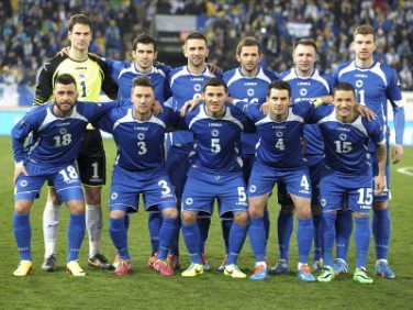 Команда из Боснии и Герцеговины сыграет с россиянами