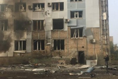 В Мелитополе произошел теракт около телекомпании «За ТВ»
