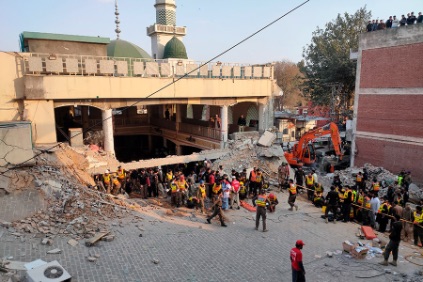 В мечети Пакистана произошел теракт