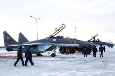 МиГ-31 упал в Мурманской области