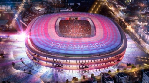 В Барселоне начали демонтаж стадиона «Камп Ноу»