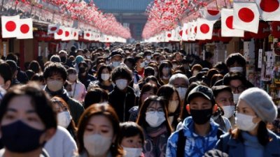 В 2022 году население Японии сократилось на 800 тыс. человек