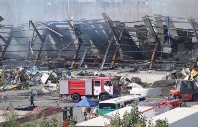 На складе в Ташкенте произошел взрыв. Повреждено 26 домов