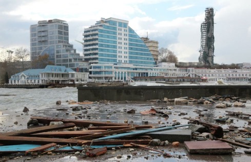 Материальный ущерб Крыму от шторма оценили в 0,5 млрд. рублей