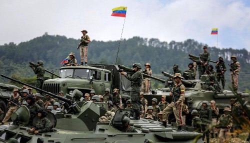 Венесуэла наращивает военный контингент на границе с Гайаной
