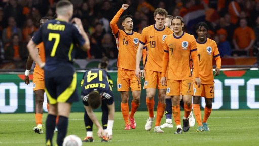 Нидерланды выиграли Шотландию в товарищеском матче