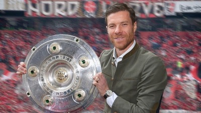 «Байер» впервые стал чемпионом Германии по футболу