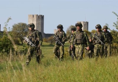 Швеция усилила военное присутствие на острове Готланд
