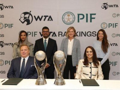 WTA заключила договор о партнерстве с фондом Саудовской Аравии