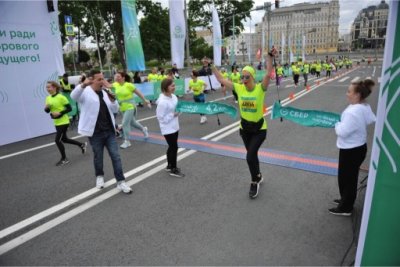 В Москве состоялся забег «Зеленый марафон»